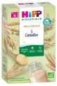 Cereales ecológicos para bebés HiPP de 5 cereales, a partir de los 6 meses, 250 g