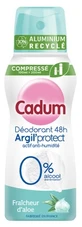 Desodorante en spray Cadum Argil'Protect con frescor de aloe durante 48 horas, 100 ml