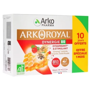 Arkopharma Arko Royal Dynergie Biologisch 30 ampullen