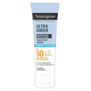 Neutrogena Ultra Sheer Crème Invisible Solaire Hydratation SPF50 50 ml