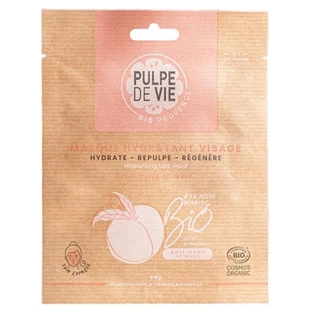Pulpe de Vie Organic "Sex On The Peach" hydraterend gezichtsmasker, 1 masker