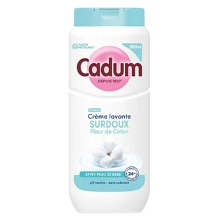 Cadum Ultra-Gentle Cotton Flower Cleansing Cream, 500 ml