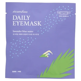 Steambase Self-Heating Eye Mask, Lavender Blue Water