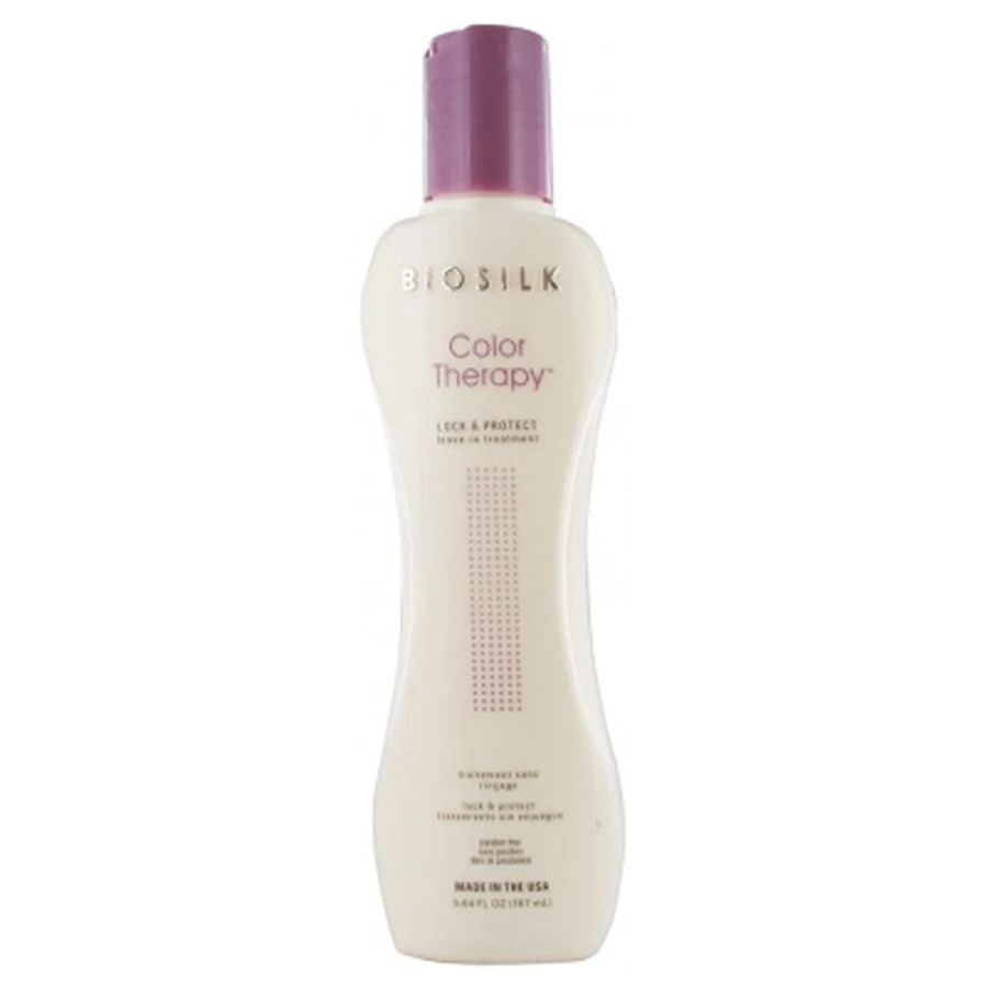 Tratamiento sin aclarado Biosilk Color Therapy Lock & Protect, 167 ml