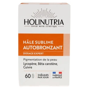Holinutria Hâle Sublime Self-Tanner, 60 Capsules