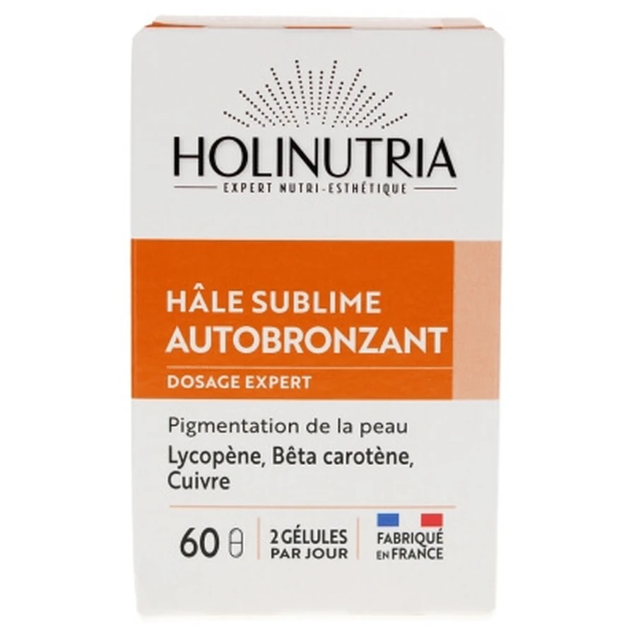 Holinutria Hâle Sublime Self-Tanner, 60 Capsules