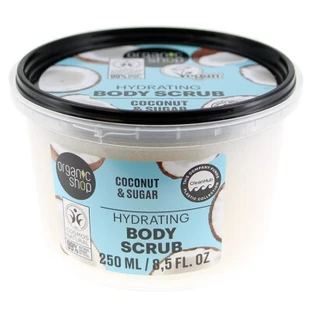 Organic Shop Body Scrub Gommage Hydratant Corps Noix de Coco 250 ml