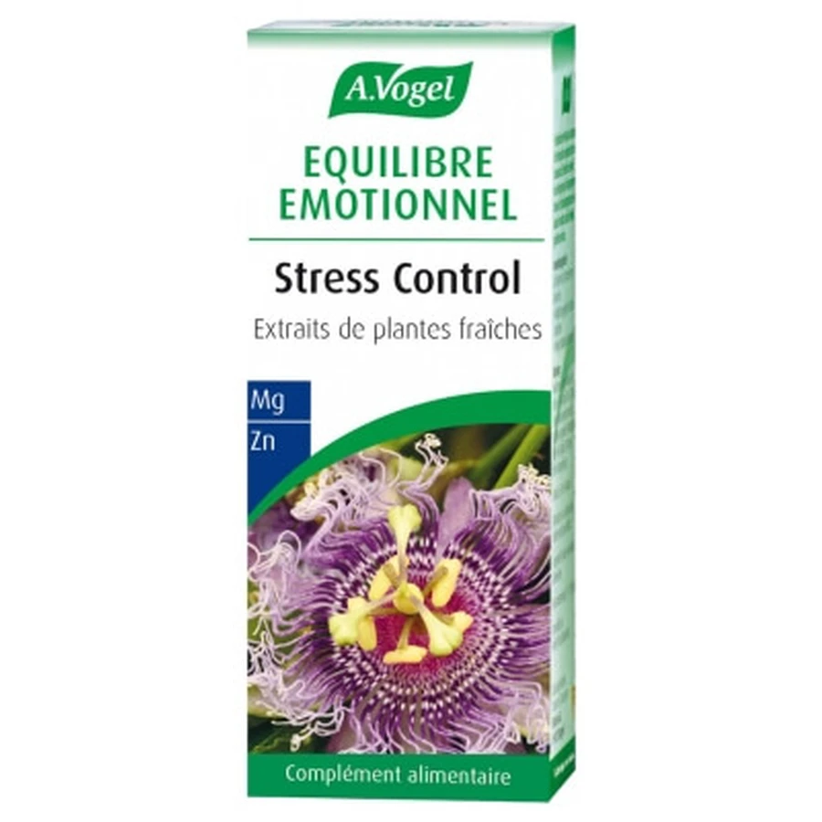 A.Vogel Stress Control Emotioneel evenwicht Verse plantenextracten 30 tabletten