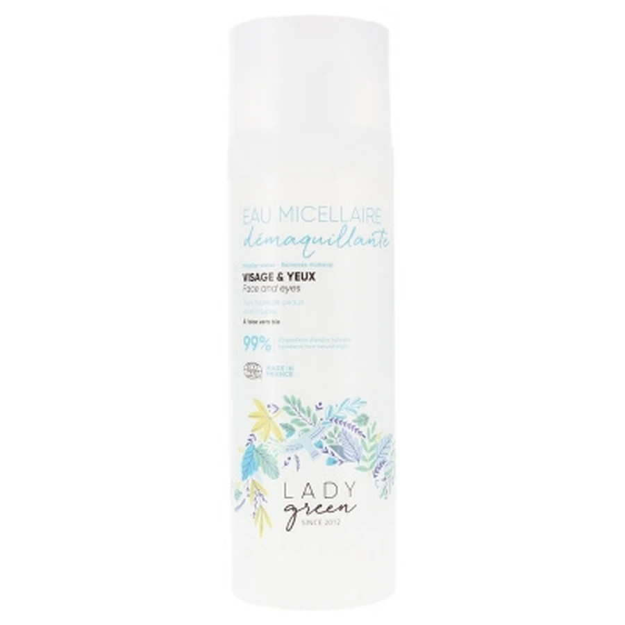Lady Green micellair water voor gezicht en ogen 200 ml