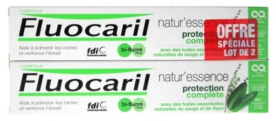 Fluocaril Natur'Essence Complete Protection Dual-Fluoride Toothpaste,…