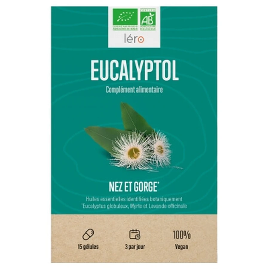 Léro Organic Eucalyptol 15 Capsules