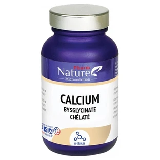 Pharm Nature Gecheleerd calcium-bisglycinaat, 60 capsules