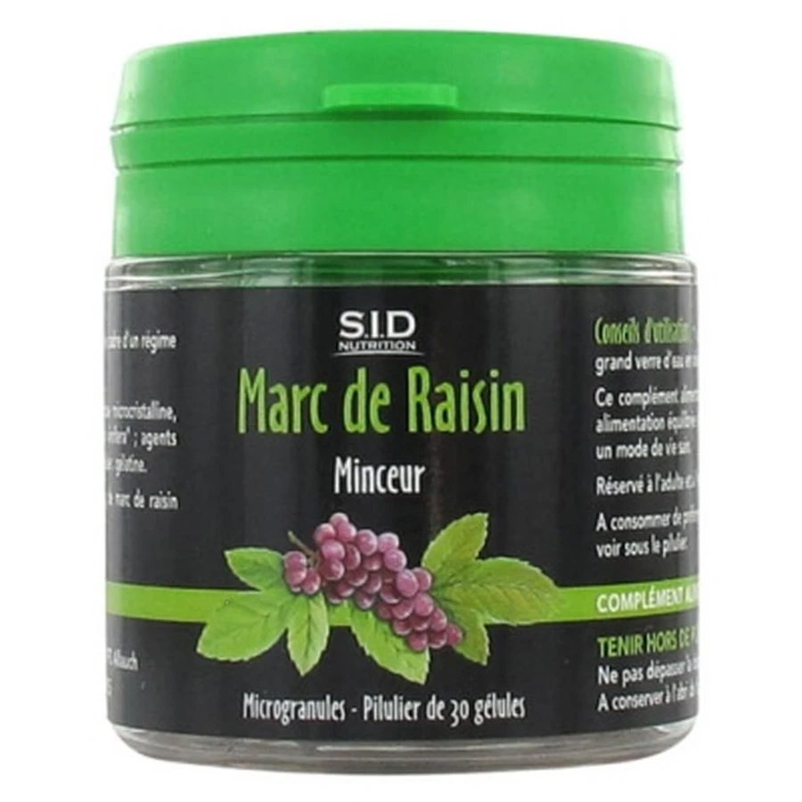 S.I.D Nutrition Afslankformule met druivenpitten, 30 capsules