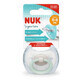 Signature silicone soother, 0-6 months, 1 piece, Nuk