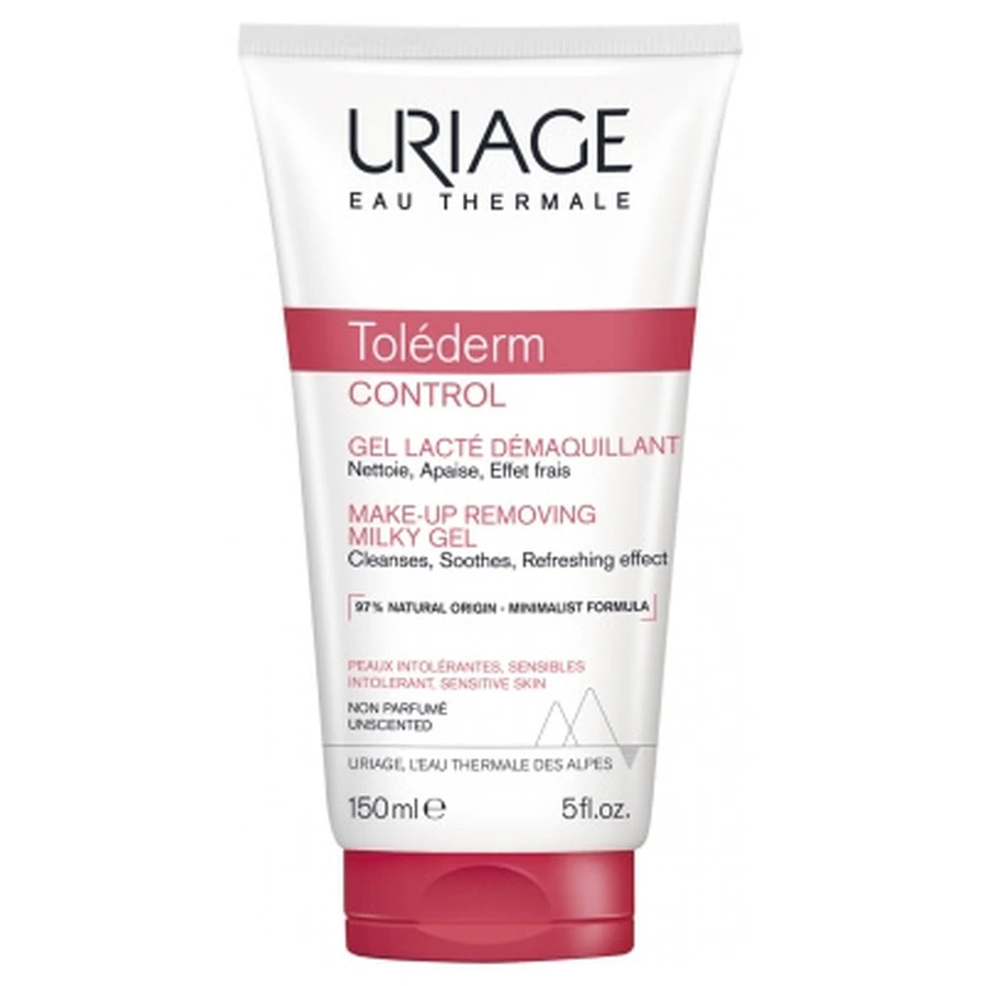 Gel limpiador lechoso Uriage Toléderm Control, 150 ml