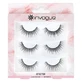 Pestañas postizas Invogue Jetsetter, 3 pares