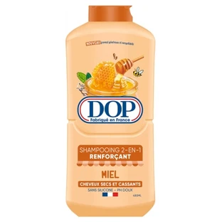 Dop 2-in-1 Versterkende Honingshampoo voor droog en broos haar, 480 ml