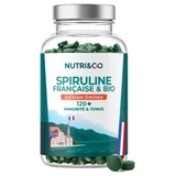 Nutri&Co Biologische Spirulina, 120 tabletten