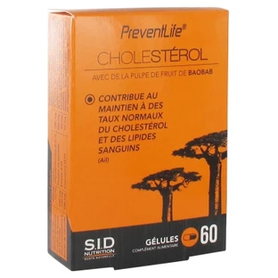 S.I.D Nutrition PreventLife Cholesterol 60 capsules