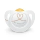 Star latex pacifier, 0-6 months, 1 piece, Nuk