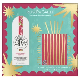 Roger & Gallet Red Ginger Kalmerend Parfumwater 100 ml + Gratis geurverspreider