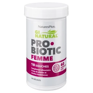 Natures Plus Gi Natural Probiotic for Women, 30 Capsules