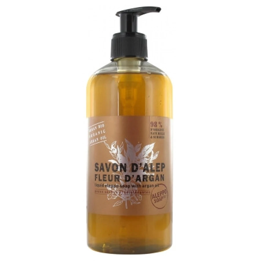 Jabón líquido Tadé Aleppo con flor de argán, 500 ml