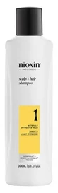 Nioxin Shampoo System 1 for Moderate Hair Loss, Natural Hair, Nioxin 300ml