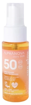 Alphanova Sun Glow Sunscreen SPF 50, 50 ml