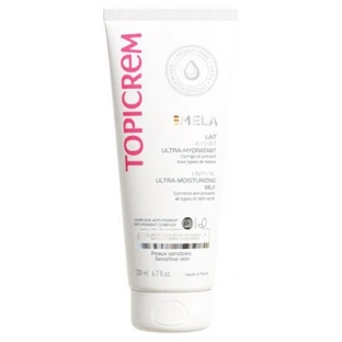 Topicrem MELA Loción ultra hidratante que unifica el tono de la piel, 200 ml