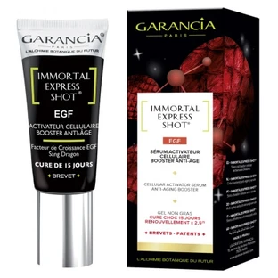 Garancia Immortal Express Shot EGF: sérum potenciador activador celular antienvejecimiento, 15 ml