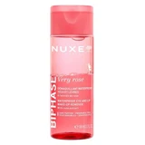 Desmaquillante bifásico resistente al agua para ojos y labios «Very Rose» de Nuxe, 100 ml