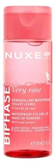 Desmaquillante bifásico resistente al agua para ojos y labios «Very Rose» de Nuxe, 100 ml