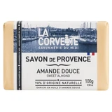 La Corvette Savon de Provence Sweet Almond Soap, 100 g