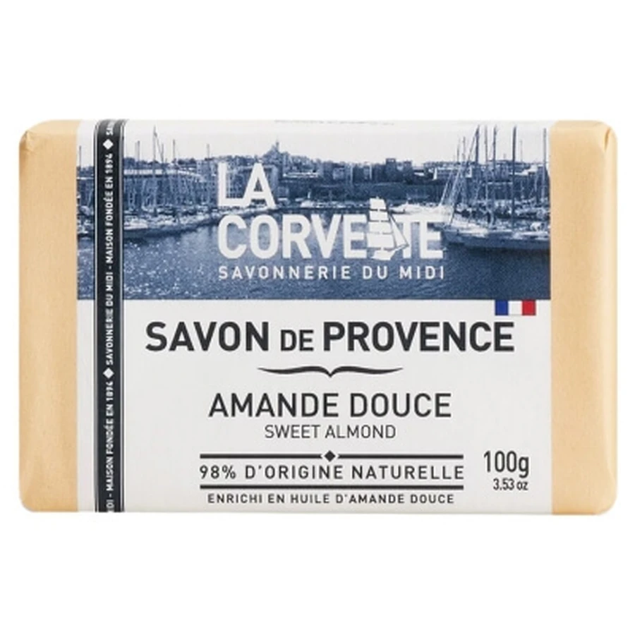 La Corvette Savon de Provence Süßmandelseife, 100 g