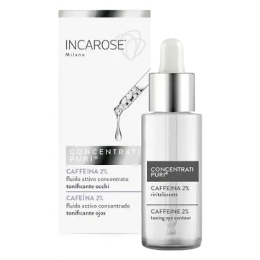 Incarose Pure Solutions Caffeine 2% Concentrated Active Eye Toner 15 ml
