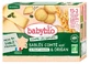 Babybio Comté &amp; Oregano zandkoekjes, voor kinderen van 15 maanden tot 3 jaar, biologisch, 16 koekjes