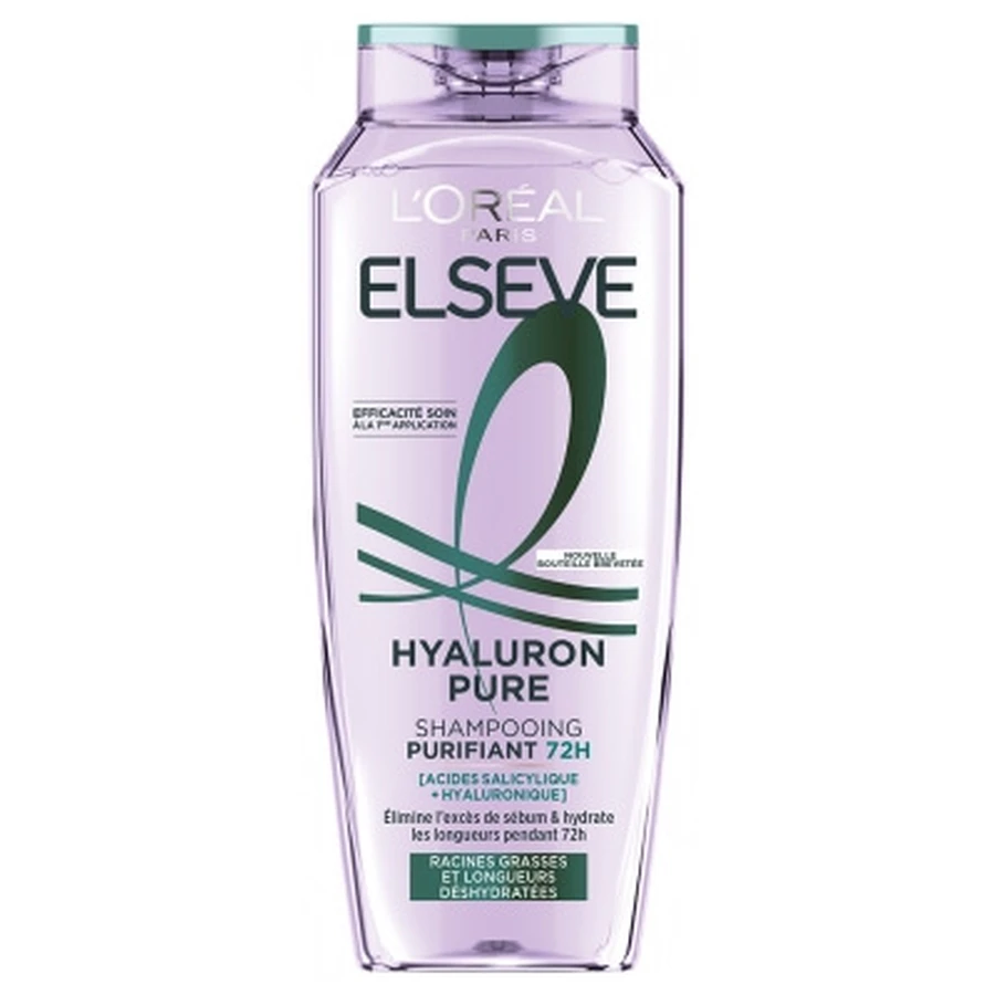 L'Oréal Paris Elseve Hyaluron Pure 72-Hour Purifying Shampoo, 250 ml