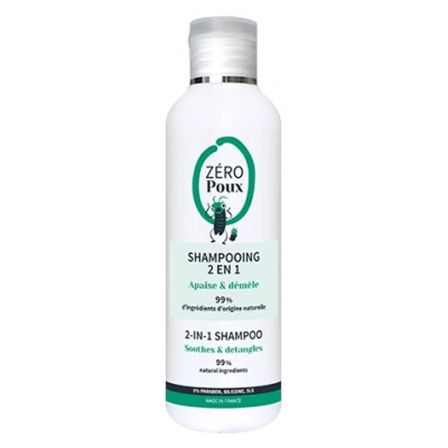 Patrice Mulato 2-in-1 Zero Lice-shampoo, 200 ml