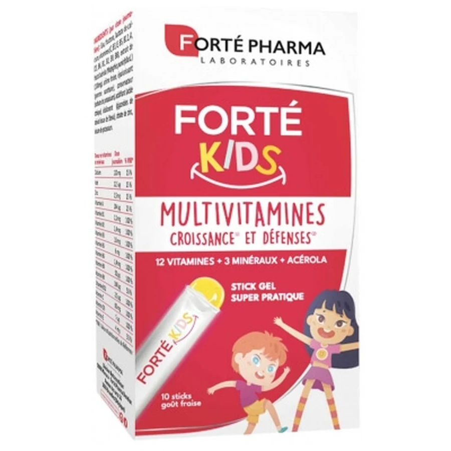 Forté Pharma Forté Kids Multivitaminen 10 sticks