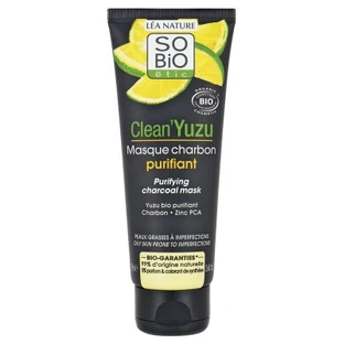 Léa Nature SO BIO étic Clean'Yuzu Biologisch zuiverend masker met houtskool 75 ml
