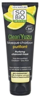 Léa Nature SO BIO étic Clean'Yuzu Organic Purifying Charcoal Mask 75 ml