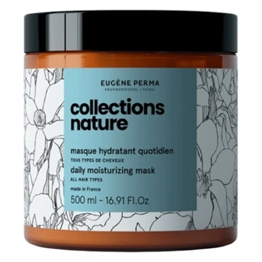 Eugène Perma Professional - Colecciones Eugène Perma - Mascarilla hidratante diaria Nature, 500 ml