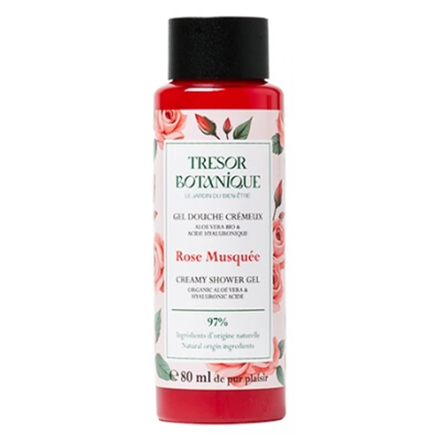 Trésor Botanique Cremiges Hagebutten-Duschgel 80 ml