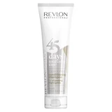 Revlon Professional 45 Days Revlonissimo Shampoing Cheveux Méchés, Blonds et Blancs 275 ml