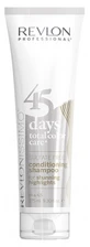 Revlon Professional 45 Days Revlonissimo Champú para cabello con mechas, rubio y canoso, 275 ml