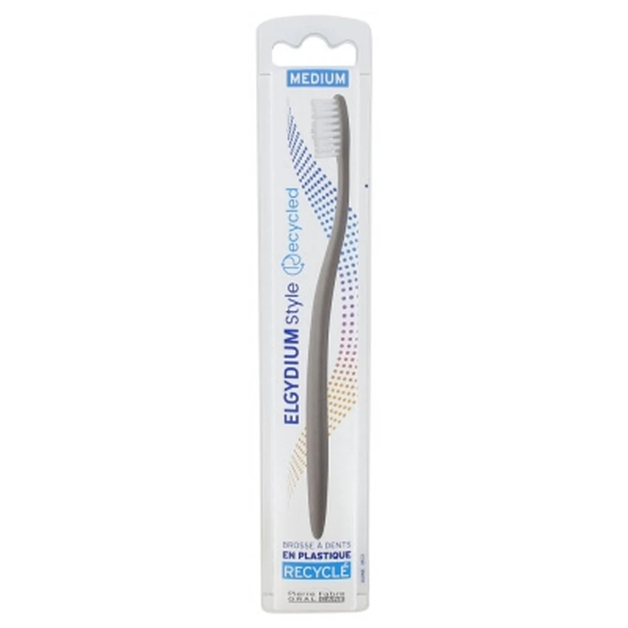 Elgydium Style Recycled Medium Toothbrush