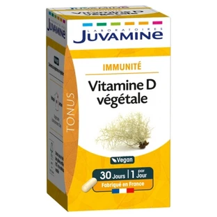 Juvamine Immunity Plant-Based Vitamin D, 30 Capsules