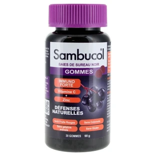 Sambucol Immuno Forte – Natürliche Abwehrkräfte, 30 Gummibärchen