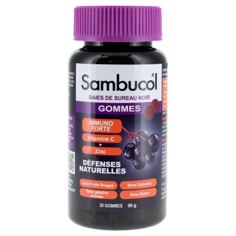 Sambucol Immuno Forte – Natürliche Abwehrkräfte, 30 Gummibärchen